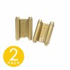 Trans Atlantic Co. 6 in. Double Acting Spring Hinge in Bright Brass (Set of 2) DH-TAN5006-US3